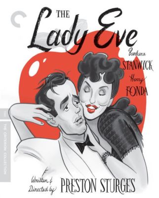 Image of Lady Eve, Criterion Blu-ray boxart