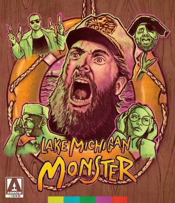 Image of Lake Michigan Monster Arrow Films Blu-ray boxart