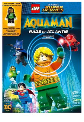 Image of LEGO DC Super Heroes: Aquaman: Rage of Atlantis  DVD boxart