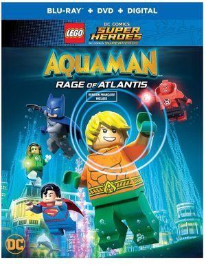 Image of LEGO DC Super Heroes: Aquaman: Rage of Atlantis BLU-RAY boxart