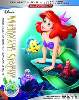 Image of Little Mermaid, The (1989) Blu-ray boxart