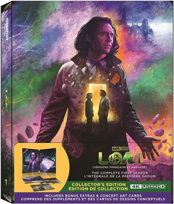 Image of Loki: Season 1: Season 1 Collectors Edition Steelbook 4K boxart