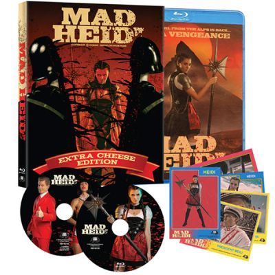 Image of Mad Heidi Mad Heidi Extra Cheese Limited Edition Blu-ray with CD and trading cards boxart