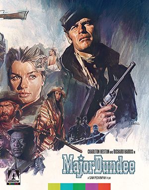 Image of Major Dundee Arrow Films Blu-ray boxart