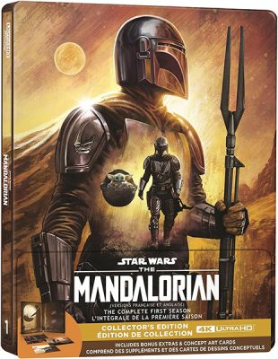 Image of Mandalorian: Season 1 Collectors Edition Steelbook 4K boxart