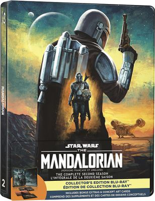 Image of Mandalorian: Season 2 Collectors Edition Steelbook Blu-ray boxart