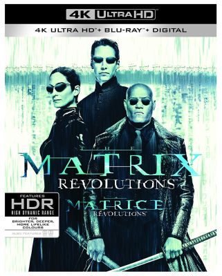 Image of Matrix Revolution 4K boxart
