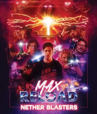 Image of Max Reload and The Nether Blasters Blu-ray boxart