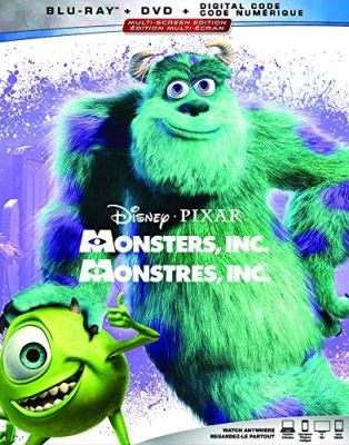Image of Monsters Inc. Blu-ray boxart