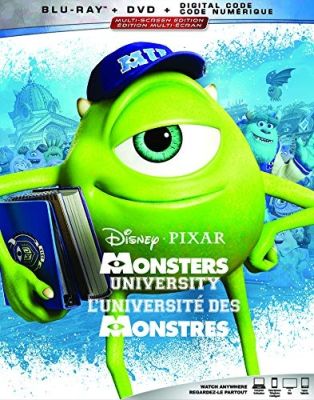 Image of Monsters University Blu-ray boxart