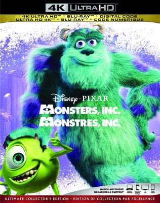 Image of Monsters Inc. 4K boxart