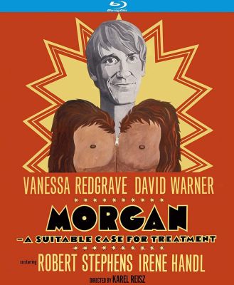 Image of Morgan, A Suitable Case For Treatment Kino Lorber Blu-ray boxart