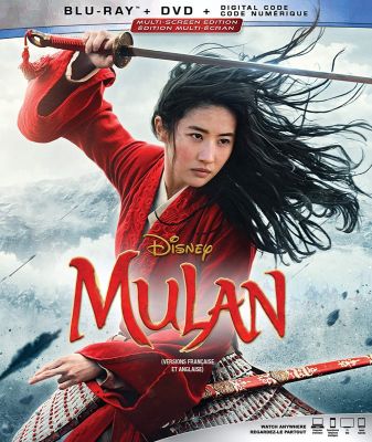 Image of Mulan (2020) Blu-ray boxart