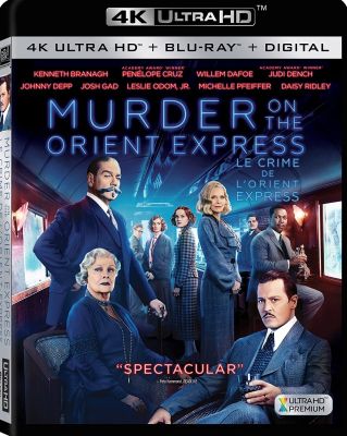 Image of Murder On The Orient Express (2017) 4K boxart