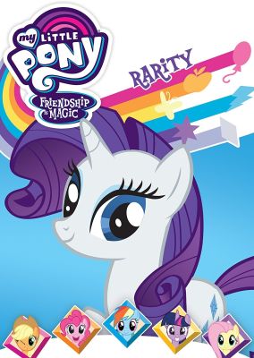 Image of My Little Pony Friendship is Magic: Rarity DVD boxart