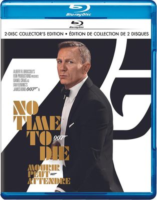 Image of No Time to Die BLU-RAY boxart
