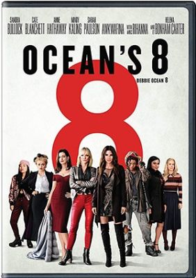 Image of Ocean's 8 DVD boxart