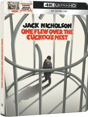 One Flew Over the Cuckoo's Nest (50th Anniversary) [Steelbook] (4K) cover art