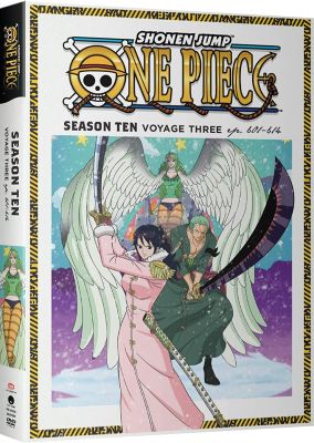 Image of One Piece: Season Ten - Voyage Three DVD boxart