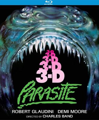 Image of Parasite 3D Kino Lorber 3D Blu-ray boxart