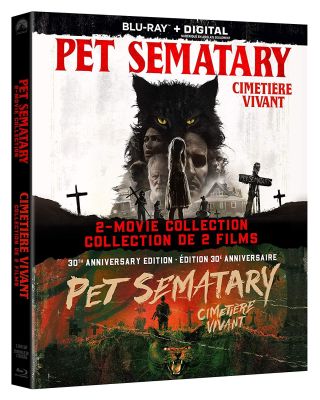 Image of Pet Sematary 2019/Pet Semetary 1989 BLU-RAY  boxart