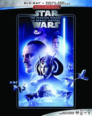 Image of Star Wars: I:  Phantom Menace Blu-ray boxart