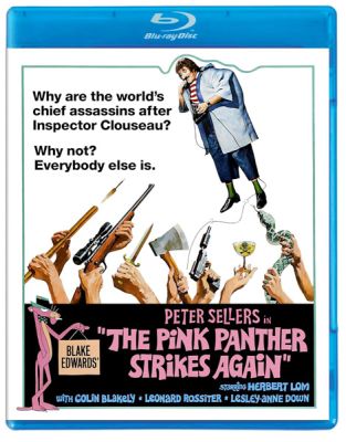 PINK PANTHER STRIKES AGAIN (Blu-ray) cover art