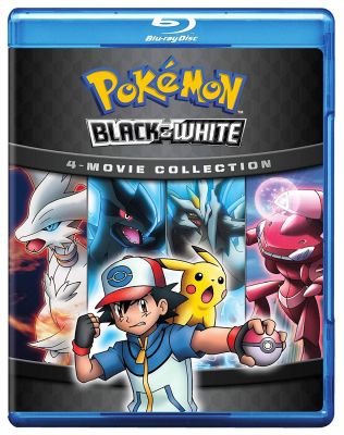 Image of Pokemon: Black & White Movie Collection BLU-RAY boxart
