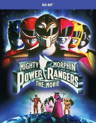 Image of Mighty Morphin Power Rangers: The Movie BLU-RAY boxart