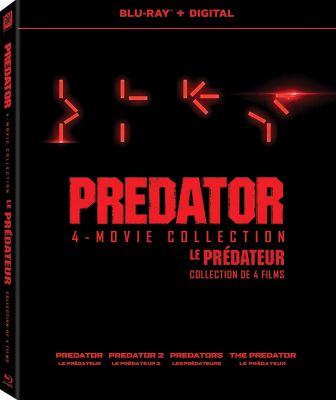 Image of Predator: 4 Movie Collection  Blu-ray boxart