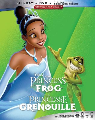 Image of Princess And The Frog Blu-ray boxart