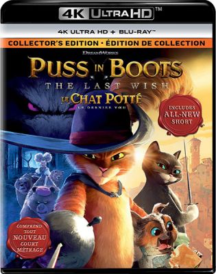 Image of Puss in Boots: The Last Wish 4K boxart