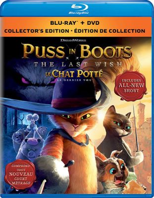 Image of Puss in Boots: The Last Wish Blu-Ray boxart