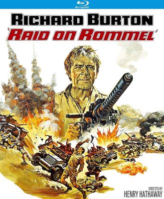 Image of Raid On Rommel Kino Lorber Blu-ray boxart