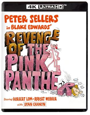 REVENGE OF THE PINK PANTHER (4K, UHD) cover art