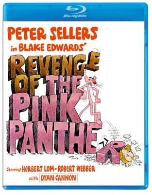 REVENGE OF THE PINK PANTHER (Blu-ray) cover art