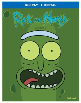 Image of Rick & Morty: Season 3 BLU-RAY boxart