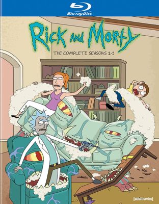 Image of Rick and Morty: The Complete Seasons 1 - 5 Blu-Ray boxart