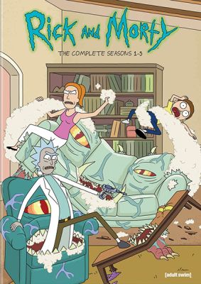 Image of Rick and Morty: The Complete Seasons 1 - 5 DVD boxart