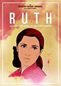 Image of Ruth-Justice Ginsburg in Her Own Words Kino Lorber DVD boxart
