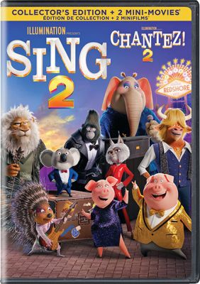 Image of Sing 2 DVD boxart