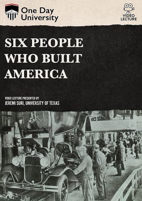Image of Six People Who Built America DVD boxart