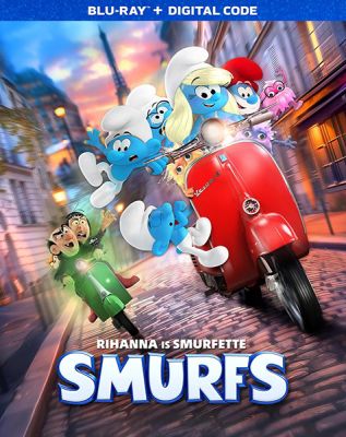 Smurfs (2025) (Blu-ray) (Blu-ray) cover art