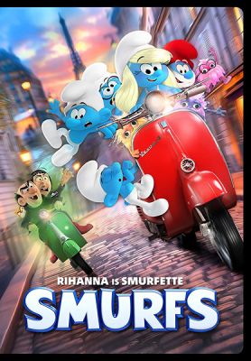 Smurfs (2025) (DVD) (DVD) cover art