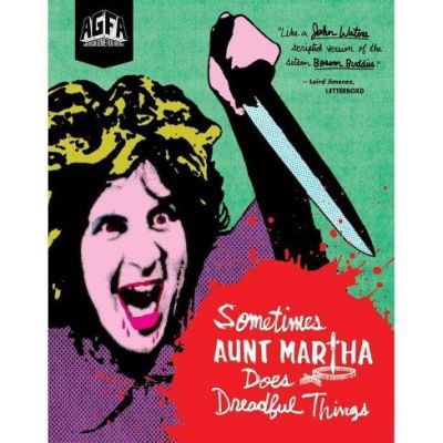 Image of Sometimes Aunt Martha Does Dreadful Things Vinegar Syndrome Blu-ray boxart