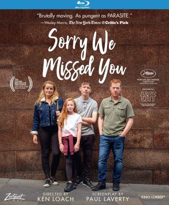 Image of Sorry We Missed You Kino Lorber Blu-ray boxart