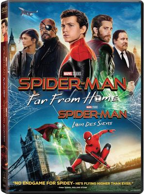 Image of Spiderman: Far From Home DVD boxart