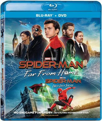 Image of Spiderman: Far From Home Blu-ray boxart