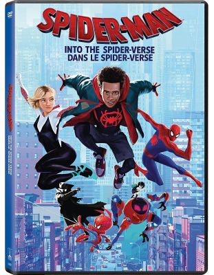 Image of Spiderman: Into The Spiderverse DVD boxart
