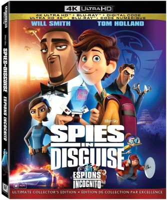 Image of Spies In Disguise 4K boxart